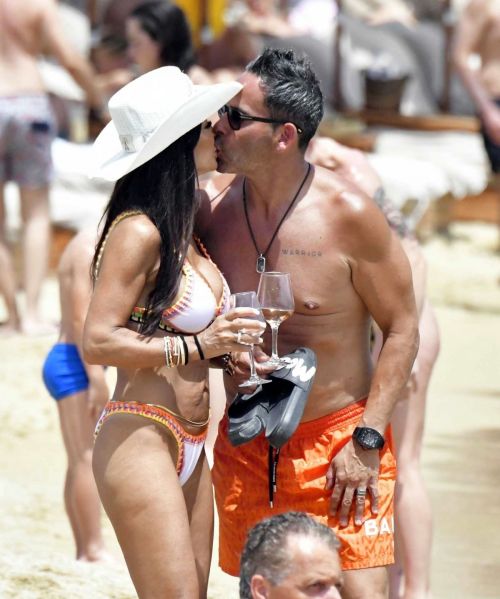 Teresa Giudice in Bikini and Luis "Louie" Ruela on Holiday in Mykonos 07/26/2023 6