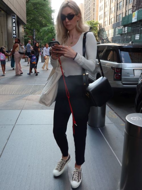 Vanessa Kirby Out at Columbus Circle in New York 07/12/2023 2