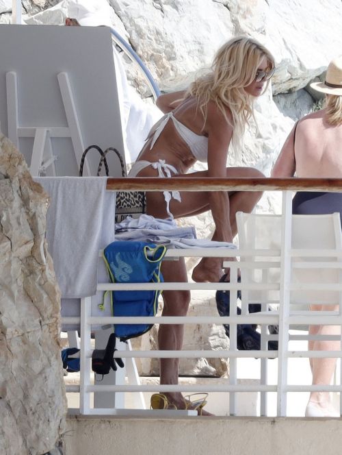 Victoria Silvstedt at Hotel Eden Roc in South of France 07/11/2023 10