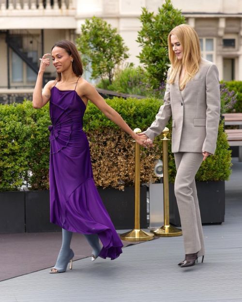 Zoe Saldana & Nicole Kidman: Special Ops Lioness Photocall in London 07/11/2023 4