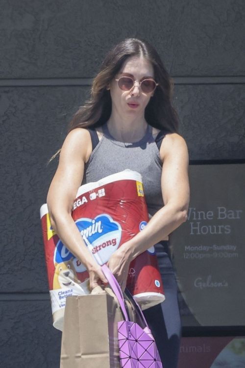 Alison Brie Shopping Day at Gelson 4