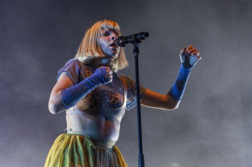 Aurora Performs at Manefestivalen in Fredrikstad 07/29/2023 5