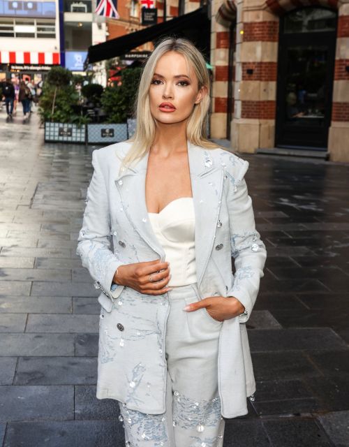 Charli Fisher Arrives at Meg 2: The Trench Special Fan Screening in London