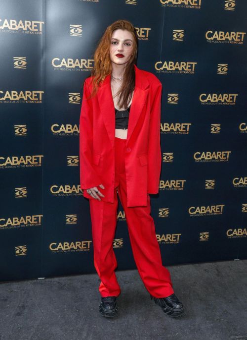 Emily Carey at Gala Night for Cabaret at Kit Kat Club in London 1