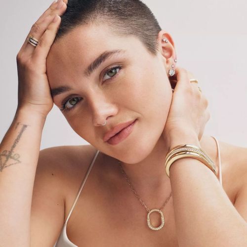 Florence Pugh for Tiffany & Co Lock