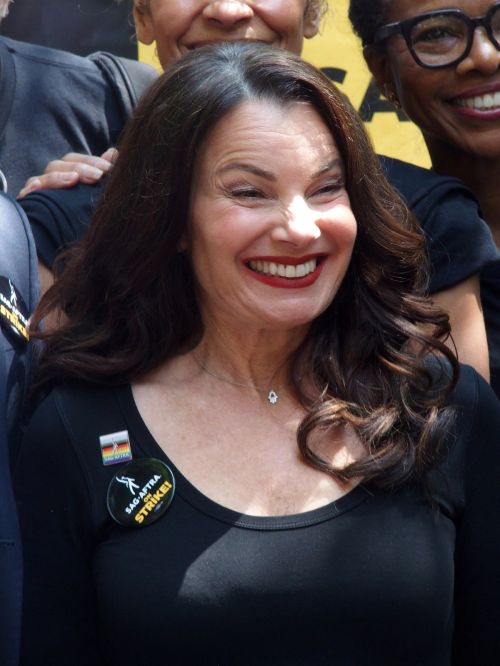 Fran Drescher at SAG Strike