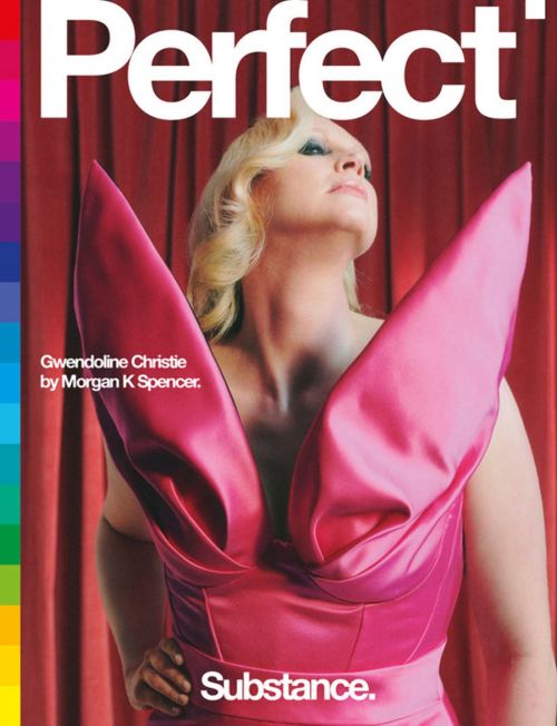 Gwendoline Christie featured in Perfect Magazine 1