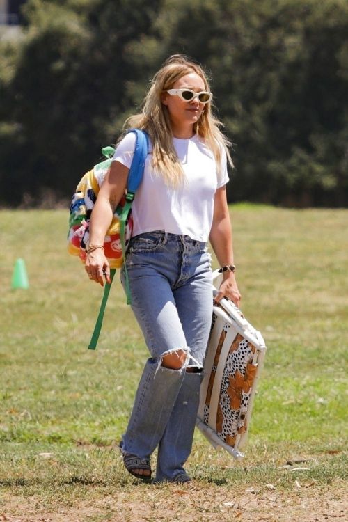 Hilary Duff Park Day in Sherman Oaks 1