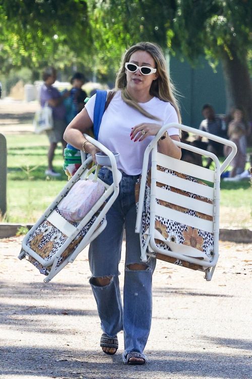 Hilary Duff Park Day in Sherman Oaks 5