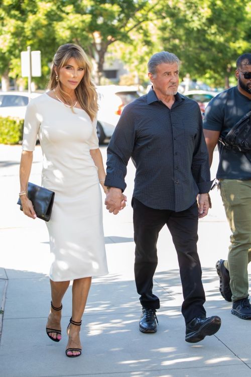 Jennifer Flavin and Sylvester Stallone