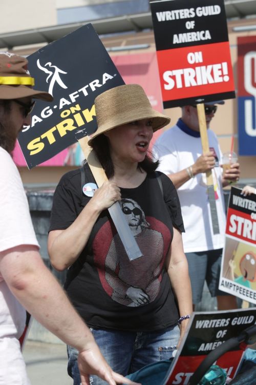 Jennifer Tilly at SAG Strike at Fox Studios 08/01/2023