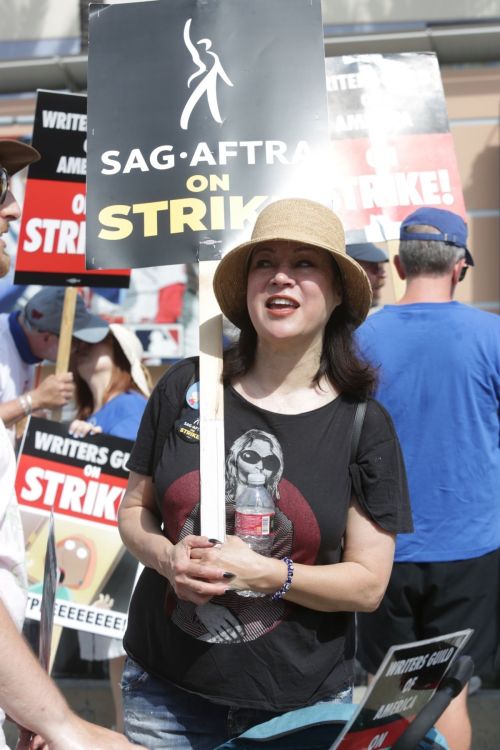 Jennifer Tilly at SAG Strike at Fox Studios 08/01/2023 1