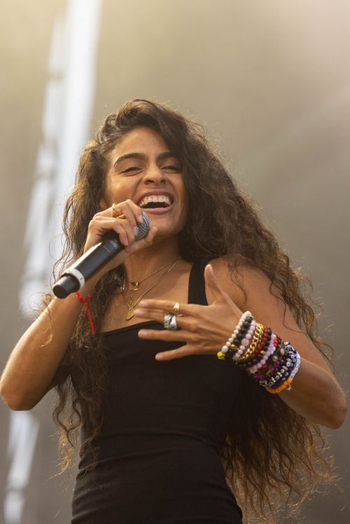 Jessie Reyez Performs at Lollapalooza Music Festival in Chicago 08/04/2023 3