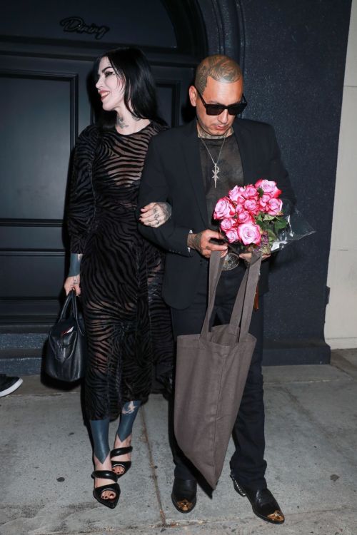 Kat Von D and Rafael Reyes Date Night 1