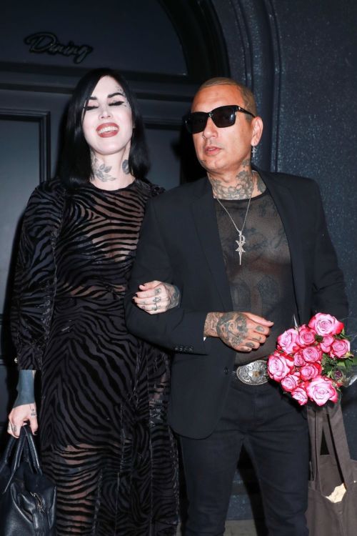 Kat Von D and Rafael Reyes Date Night 2