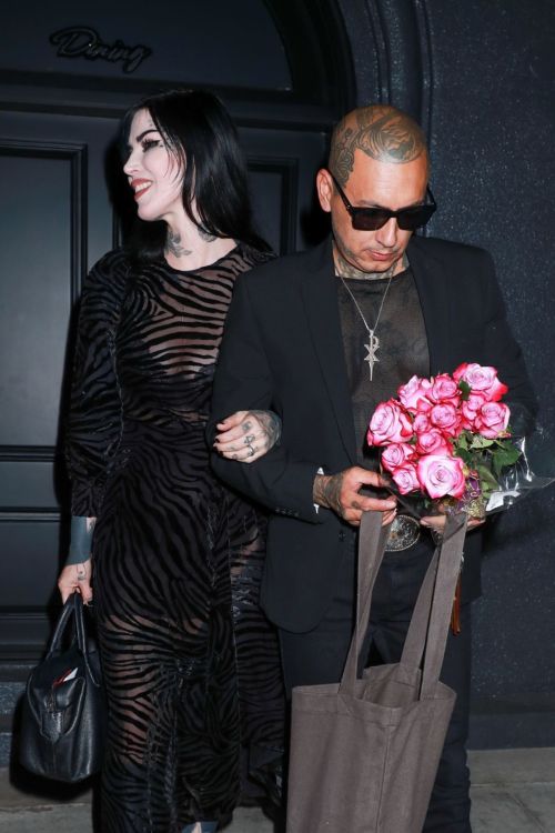 Kat Von D and Rafael Reyes Date Night 4