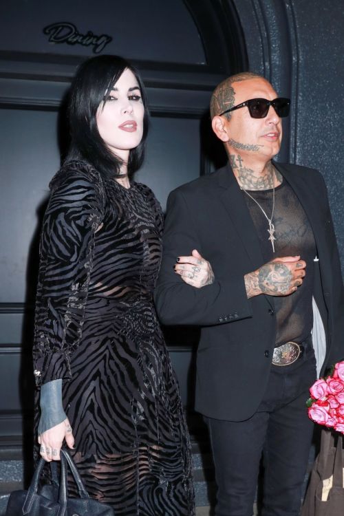 Kat Von D and Rafael Reyes Date Night 5