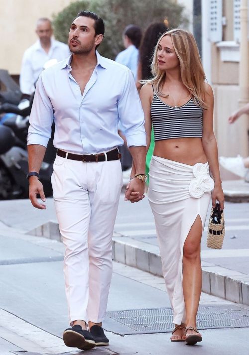 Kimberley Garner and Andreas Anthis Out in Saint Tropez 3