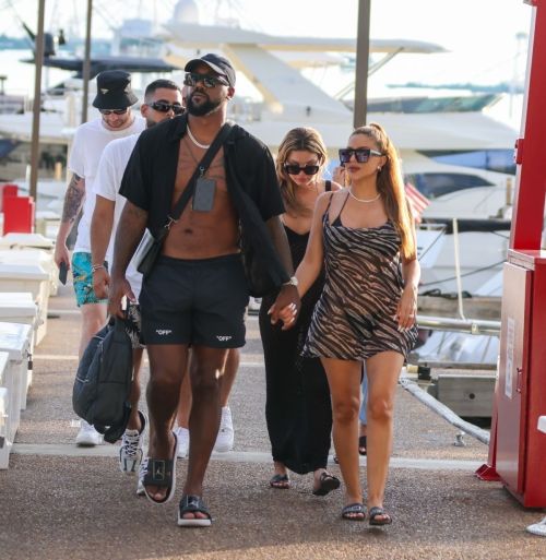 Larsa Pippen and Marcus Jordan Out with Friends 2