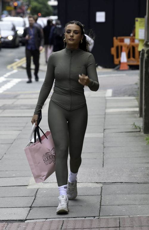 Leah Tylor Out Shopping in Manchester 2