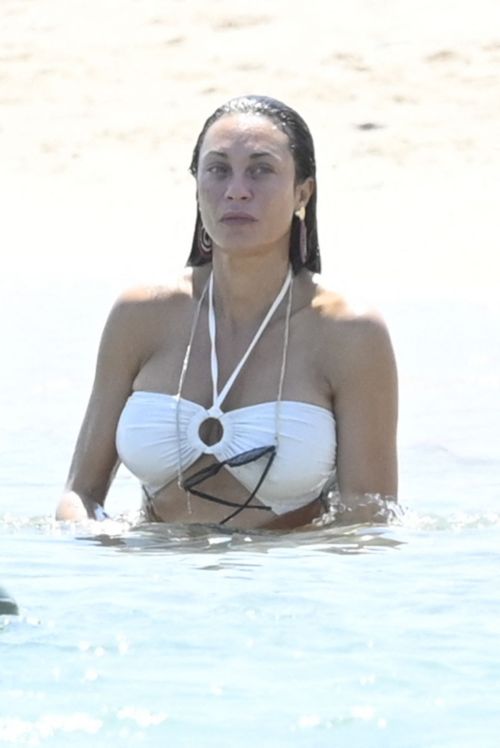 Lilly Becker and Sandy Meyer Wolden at a Beach in Sardinia 7