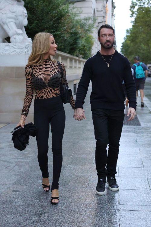 Lisa Hochstein and Jody Glidden Leaves Their Hotel in Paris 07/31/2023 2