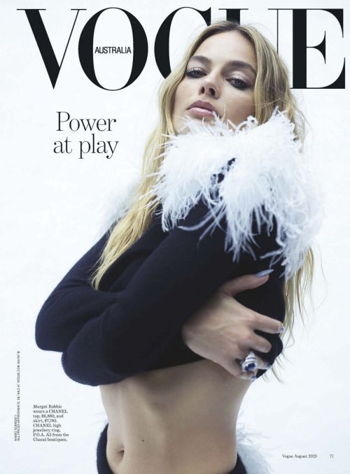 Margot Robbie Shines in Vogue Magazine Australia 6