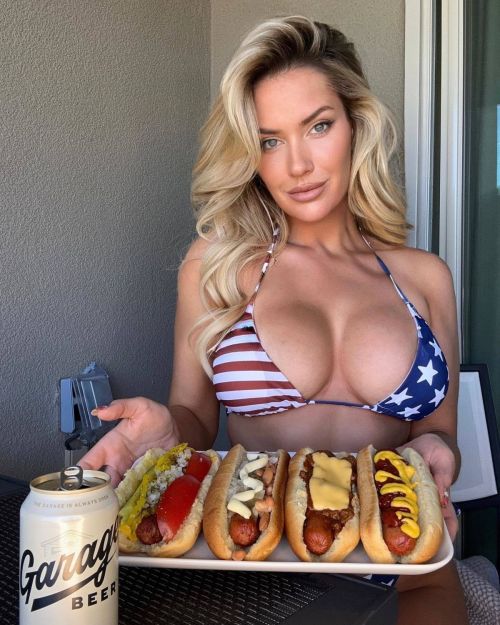 Paige Spiranac for Garage Beer