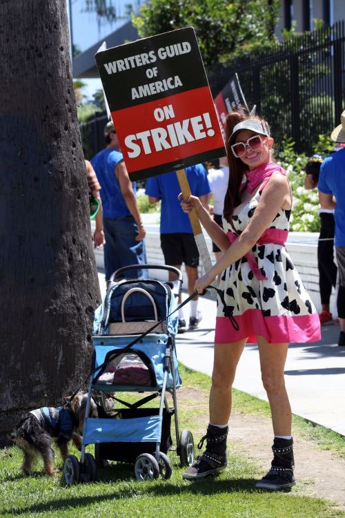 Phoebe Price at Picket Line 2