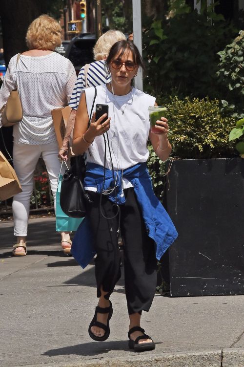 Rashida Jones Out and About in New York 1