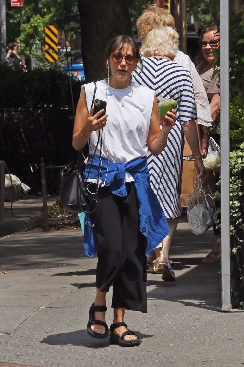 Rashida Jones Out and About in New York 5