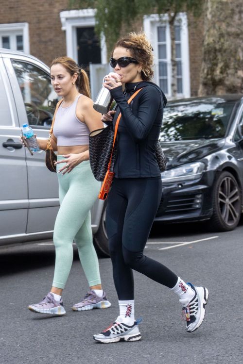 Rita and Elena Ora Leave a Gym Session in London 2