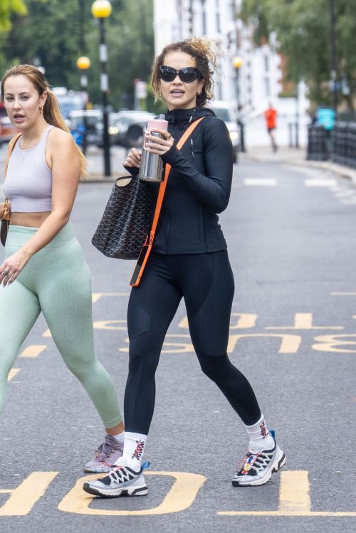 Rita and Elena Ora Leave a Gym Session in London 3