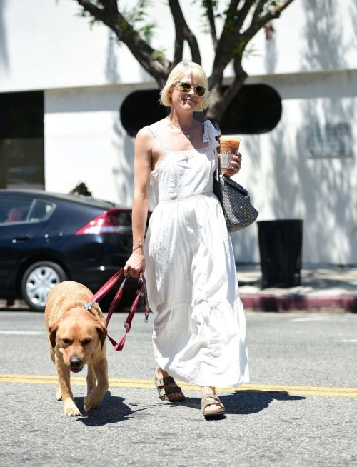 Selma Blair Out with Her Dog 1