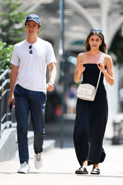 Taylor Hill and Daniel Fryer out and about in New York