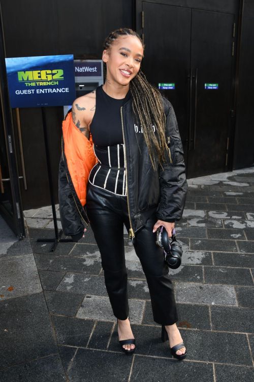 Yinka Bokinni Arrives at MEG 2: The Trench Special Fan Screening 2