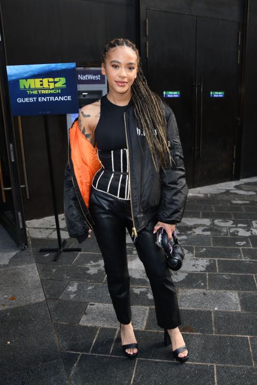 Yinka Bokinni Arrives at MEG 2: The Trench Special Fan Screening 3