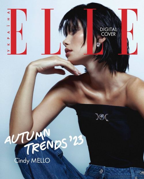 Cindy Mello Stunning Elle Ukraine Fall 2023 Feature 2