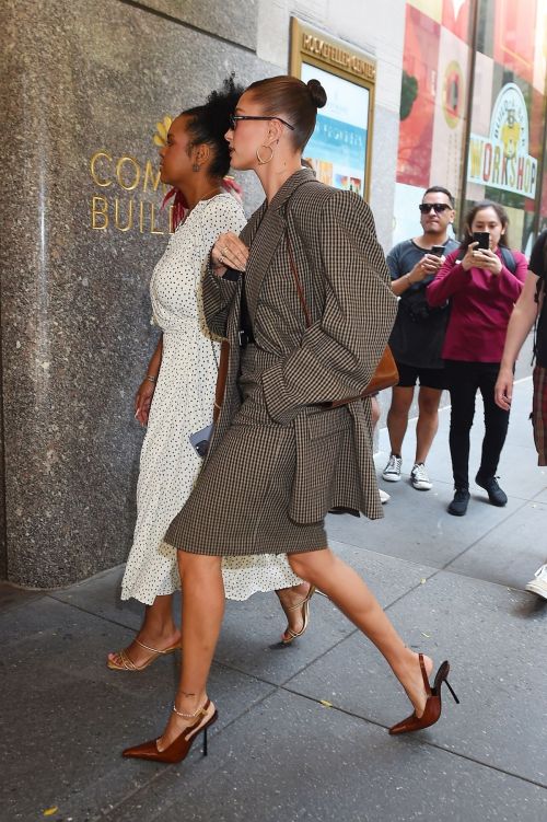 Hailey Bieber Arrives at NBC Studios in New York 09/07/2023 3