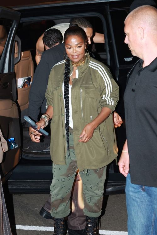 Janet Jackson Leaves Private Dinner at Ambra in NYC 09/08/2023 1