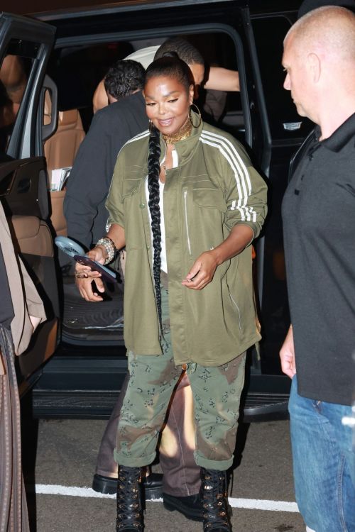 Janet Jackson Leaves Private Dinner at Ambra in NYC 09/08/2023 3