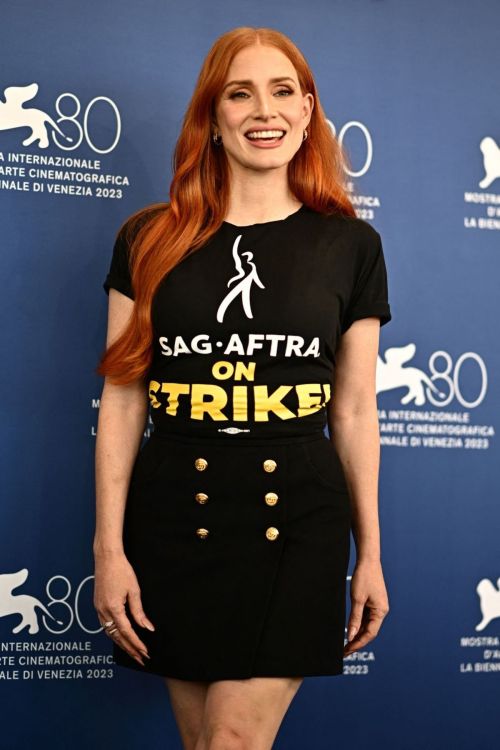 Jessica Chastain at Memory Photocall, 80th Venice Film Festival 09/08/2023 5