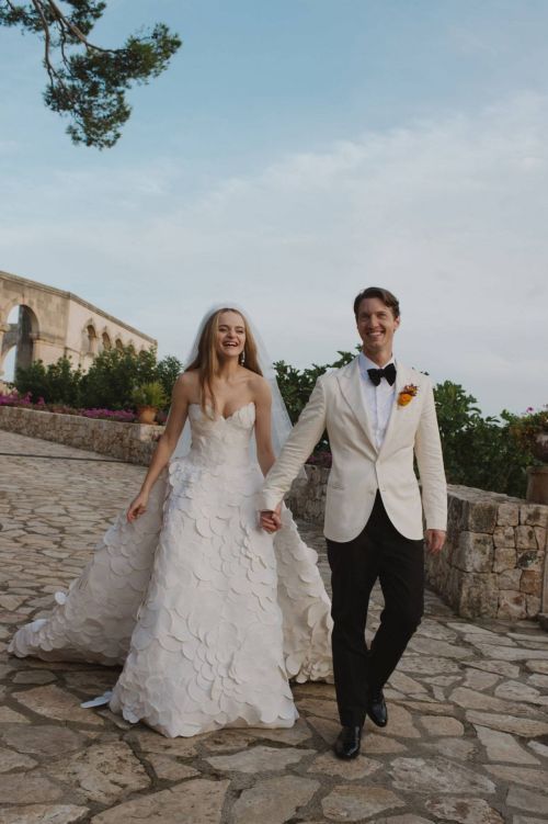 Joey King and Steven Piet Mallorca Wedding via Vogue 09/02/2023 12