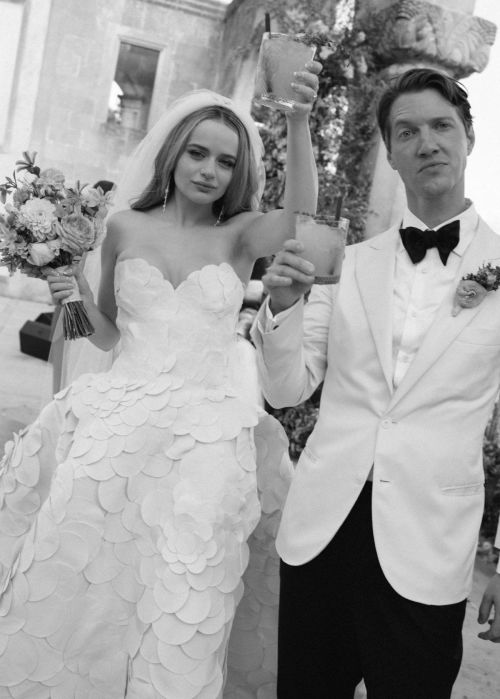 Joey King and Steven Piet Mallorca Wedding via Vogue 09/02/2023 21