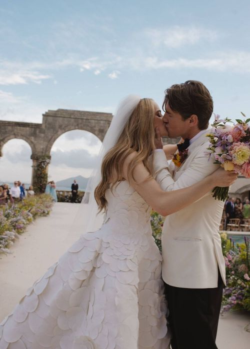 Joey King and Steven Piet Mallorca Wedding via Vogue 09/02/2023 22