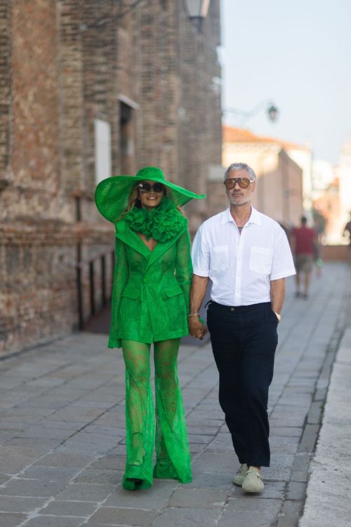 Rita Ora and Taika Waititi Out in Venice 09/07/2023 3