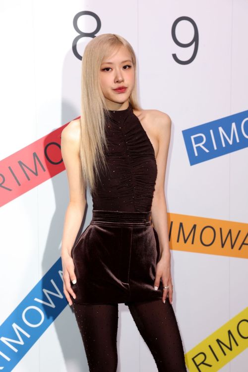 Rose at RIMOWA Seit 1898 Exhibition in New York 09/07/2023 3