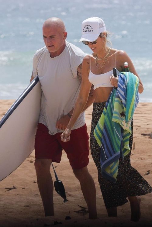 Tish Cyrus and Dominic Purcell on Their Honeymoon in Hawaii 09/04/2023 2