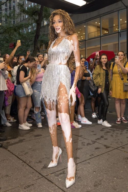 Winnie Harlow Arrives at Daily Front Row Fashion Media Awards 09/08/2023