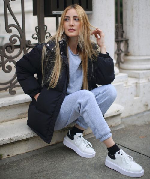 Lucia Luciano wears SHEIN Winter Outfit & Puffer Jacket 3